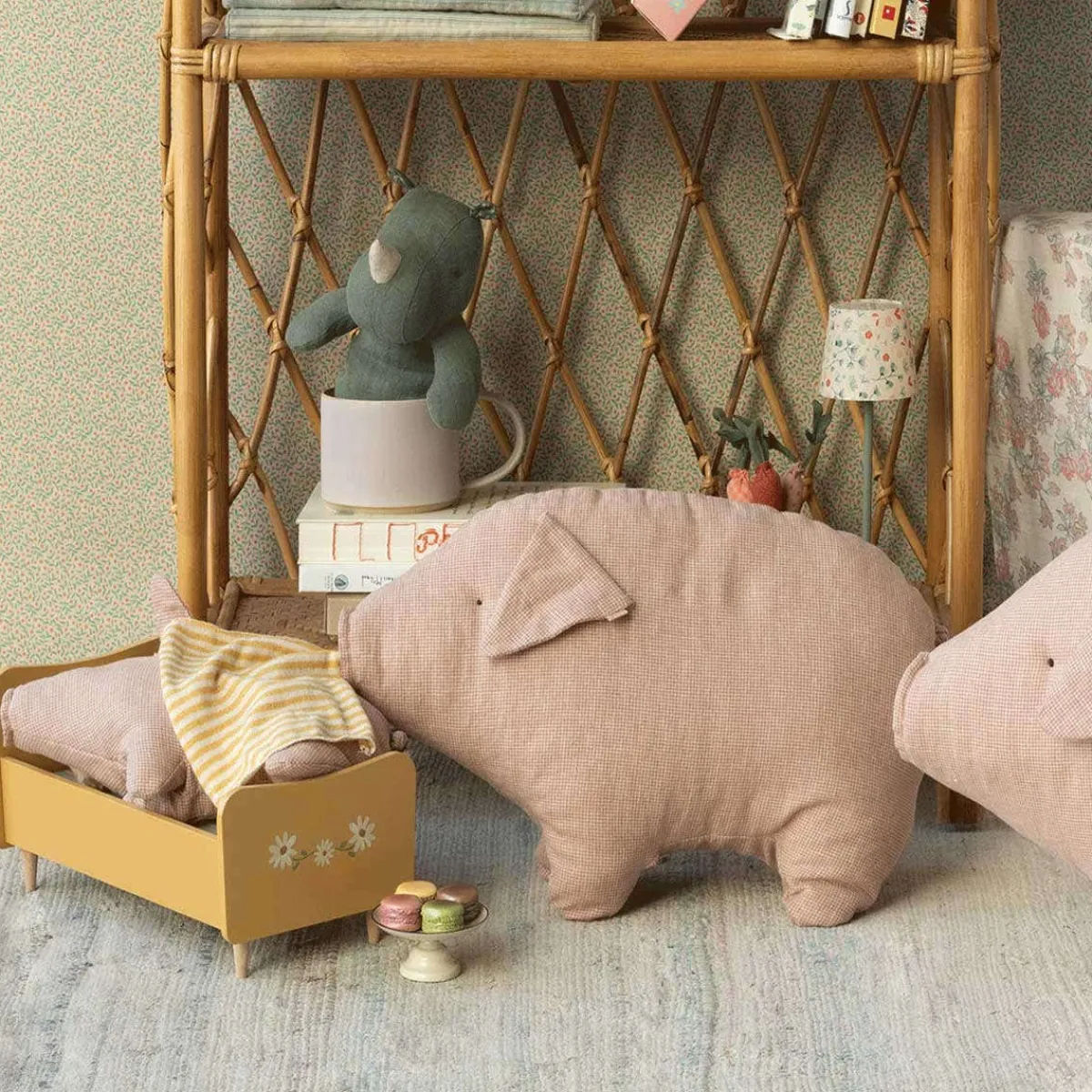 Plush Animals-Maileg Polly Pork (Small)