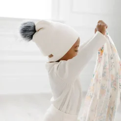 Winter Hats-LouLou Lollipop Pom Pom Hat