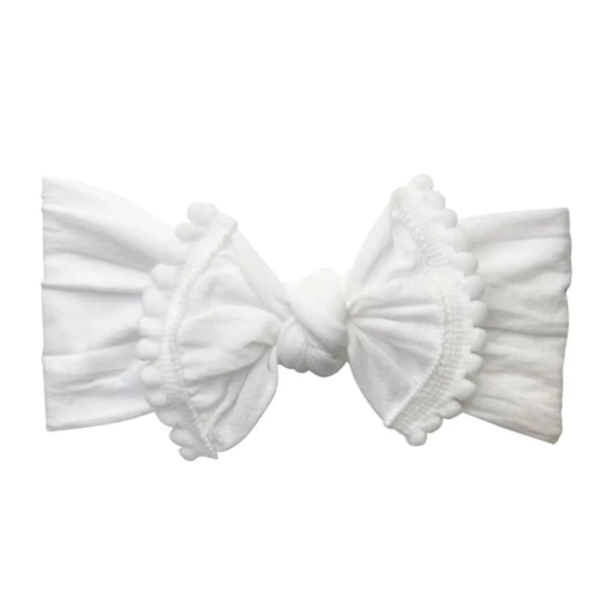 Hair Accessories-Baby Wisp Pom Pom Headband