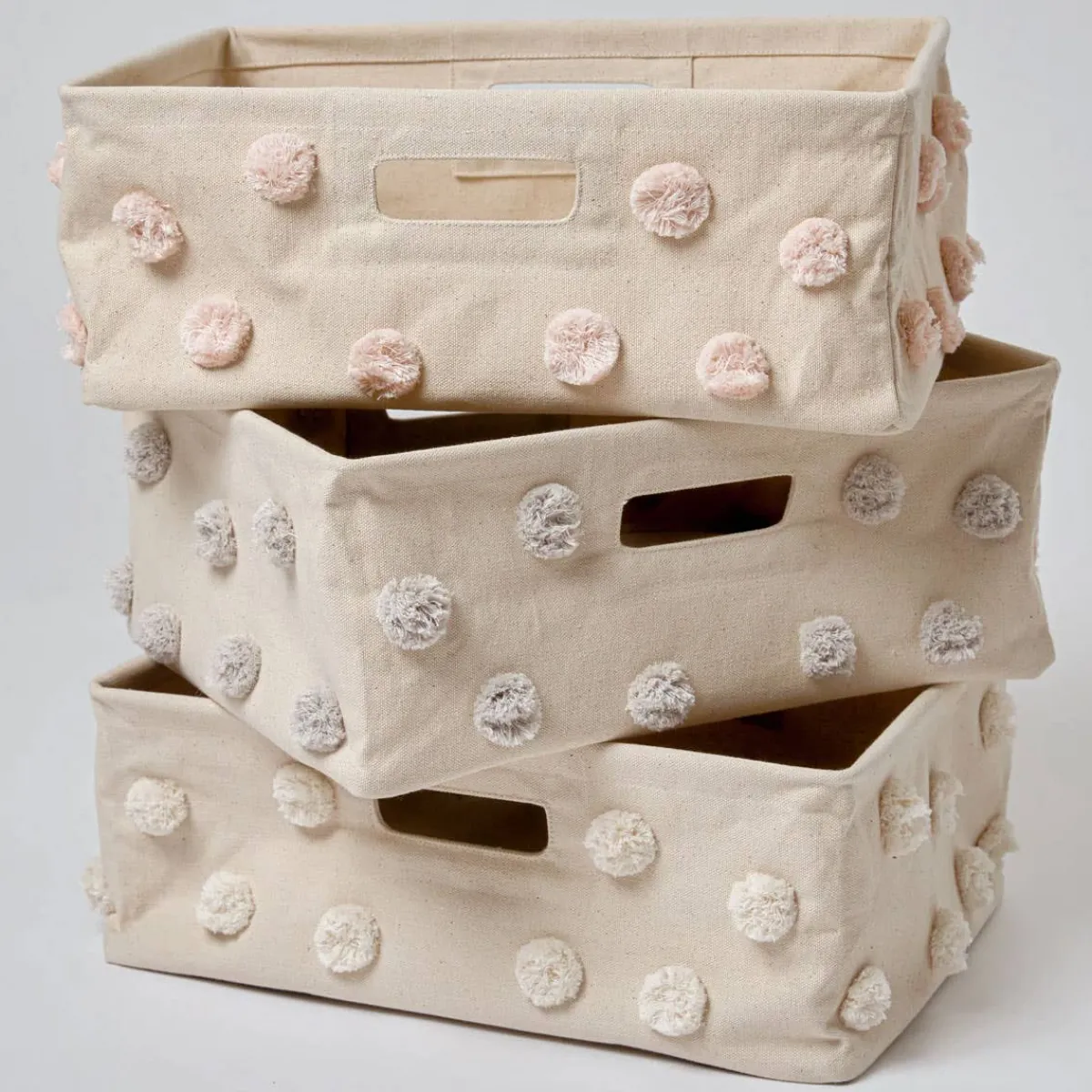 Storage-Pehr Pom Pom Under the Crib Basket (Small)