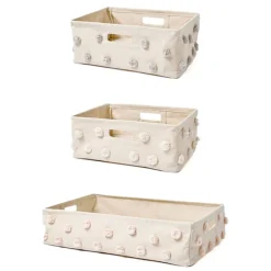 Storage-Pehr Pom Pom Under the Crib Basket (Large)