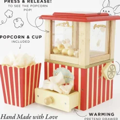 Pretend Play|Wooden Toys-Le Toy Van Popcorn Machine