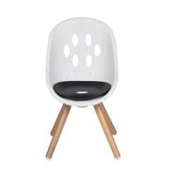 High Chairs & Boosters|Highchairs + Boosters-Phil & Ted's Poppy High Chair (Wood Legs) Black