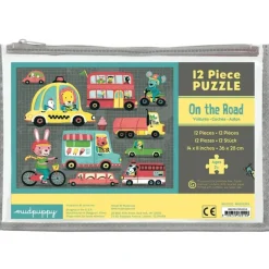 Puzzles|Wooden Toys-Mudpuppy Pouch Puzzle (12 Piece)