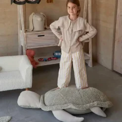 Beanbag Chairs-Lorena Canals Pouf Mrs. Turtle