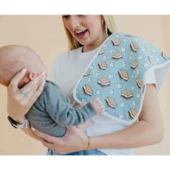 Bibs + Burps-Copper Pearl Premium Burp Cloth (3 Pack)
