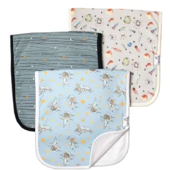 Bibs + Burps-Copper Pearl Premium Burp Cloth (3 Pack)