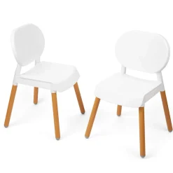 Tables + Chairs-Skip Hop Premium Wood Kids Chairs (2 Pack)