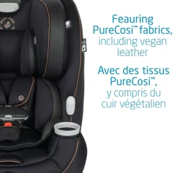 Car Seat Bases|All-In-One Car Seats-Maxi-Cosi Pria All-in-One Luxe Car Seat Designer Black