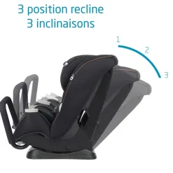 Car Seat Bases|All-In-One Car Seats-Maxi-Cosi Pria All-in-One Luxe Car Seat Designer Black