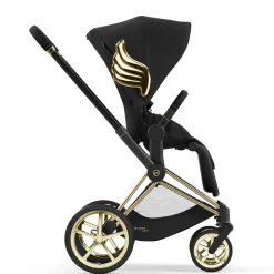 Full-Sized Strollers-Cybex Priam 4 Stroller (Jeremy Scott Wings)