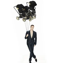 Full-Sized Strollers-Cybex Priam 4 Stroller (Jeremy Scott Wings)