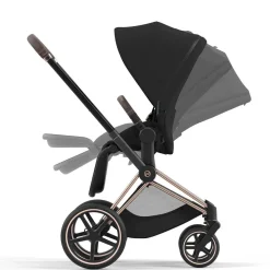 Full-Sized Strollers-Cybex Priam 4 Stroller (Rose Gold Frame)