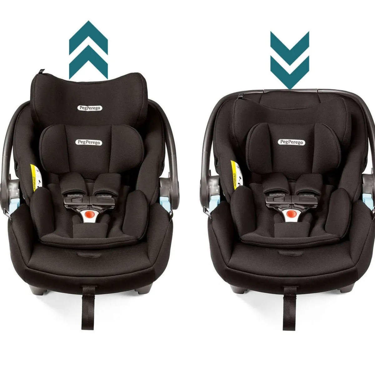 Travel Systems-Peg Perego Primo Viaggio SIP 4-35 Lounge on Wheels True Black