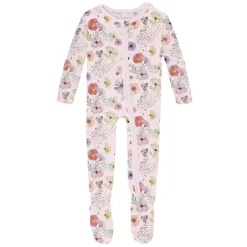 Onesies|Sleepers-KicKee Pants Print Footie with Zipper (The Great Outdoors)