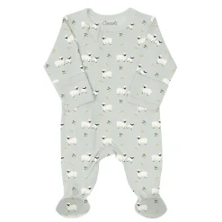 Onesies|Sleepers-Coccoli Print Zipper Footie