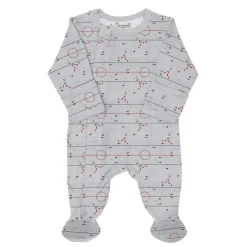 Onesies|Sleepers-Coccoli Print Zipper Footie