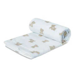 Blankets-Piccolo Bambino Printed Plush Blanket
