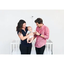 Wifi Monitors-Nanit Pro Smart Wall Mount Baby Monitor (White)