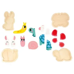 Puzzles|Wooden Toys-Janod 4-Progressive Puzzles