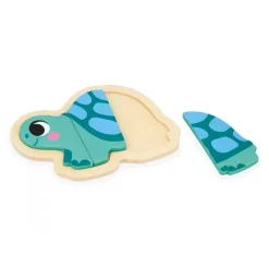 Puzzles|Wooden Toys-Janod 4-Progressive Puzzles