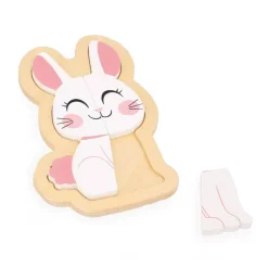Puzzles|Wooden Toys-Janod 4-Progressive Puzzles
