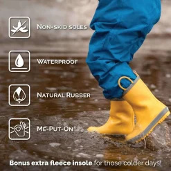 Rain Boots-Jan & Jul Puddle-Dry Rain Boots