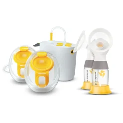 Breast Pumps + Accessories-Medela Pump In Style® Hands Free with Traditional Kit Bundle