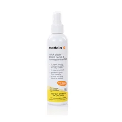 Cleaning Products|Breast Pumps + Accessories-Medela Quick Clean Breast Pump & Accessory Sanitizer Spray