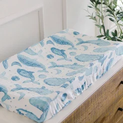 Changing Pads + Covers-Crane Baby Quilted Change Pad Cover