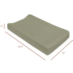 Changing Pads + Covers-Babyletto Quilted Muslin Changing Pad Cover