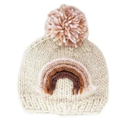 Winter Hats-Huggalugs Rainbow Knit Hat