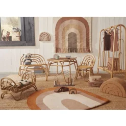 Tables + Chairs-OYOY Rainbow Mini Table