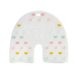 Teethers|Pacifiers + Clips-LouLou Lollipop Rainbow Teether