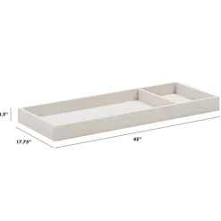 Change Trays + Pads|Change Tables-Monogram by Namesake Removable Changing Tray (Distressed)