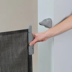 Baby Gates + Babyproofing-KidCo Retractable Safeway Gate - Black