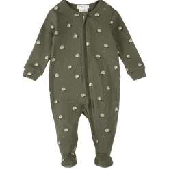 Onesies|Sleepers-Firsts by Petit Lem Ribbed Footed Sleeper