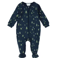 Onesies|Sleepers-Firsts by Petit Lem Ribbed Footed Sleeper