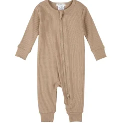 Rompers-Firsts by Petit Lem Ribbed Romper