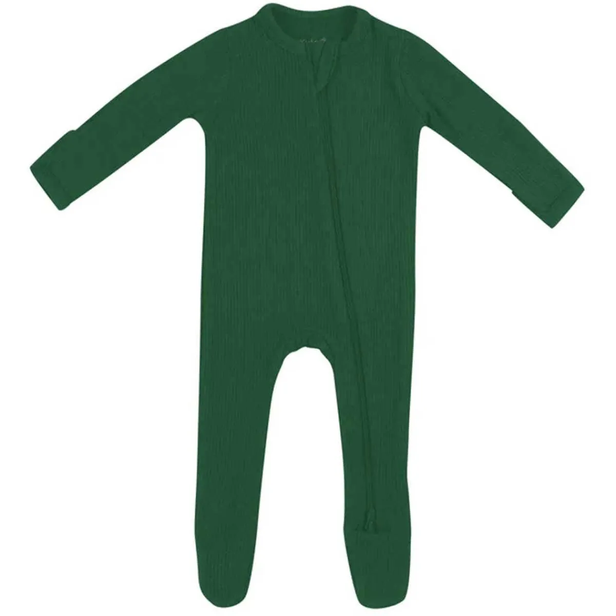 Onesies|Sleepers-Kyte Baby Ribbed Zippered Footie