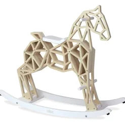 Ride-On Toys|Wooden Toys-Vilac Ride-On Diamond Rocking Horse