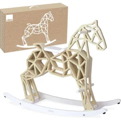 Ride-On Toys|Wooden Toys-Vilac Ride-On Diamond Rocking Horse
