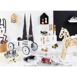 Ride-On Toys|Wooden Toys-Vilac Ride-On Diamond Rocking Horse