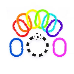Play + Learn Toys|Grasping Toys-Sassy Ring O' Links