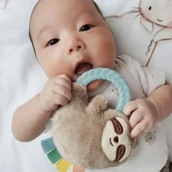 Grasping Toys|Plush Rattles + Teethers-Itzy Ritzy Ritzy Rattle Pal + Teether