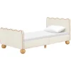 Twin Beds + Trundles|Wck Exclusive Furniture-Babyletto Rizo Twin Bed (Boucle)