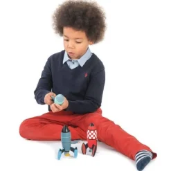 Pretend Play|Wooden Toys-Tender Leaf Toys Rocket Construction