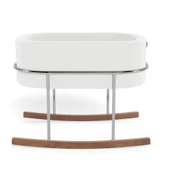 Cradles|Bassinets-Monte Design Rockwell Bassinet (Micro Suede)