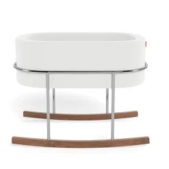 Cradles|Bassinets-Monte Design Rockwell Bassinet (Micro Suede)