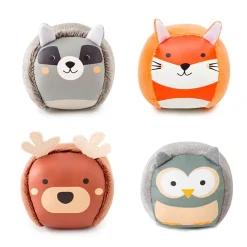 Play + Learn Toys|Grasping Toys-Little Big Friends Roly Poly Balls (Set of 4)